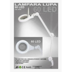LUPA ARTICULADA LUZ LED 2 25 AUMENTOS  5 DIOPTRIAS