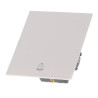 INTERRUPTOR PULSADOR PARA TIMBRE COLOR BLANCO 