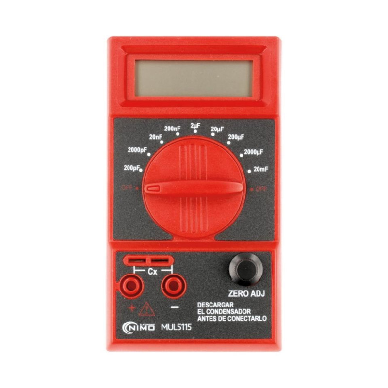 CAPACIMETRO UNIVERSAL 200 pF - 20000 µF 