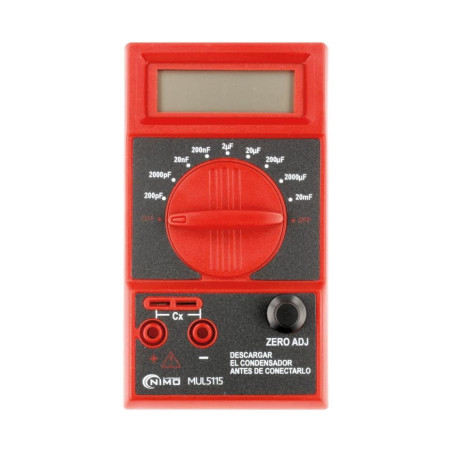 CAPACIMETRO UNIVERSAL 200 pF - 20000 µF 