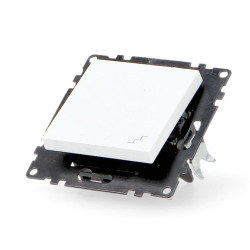 INTERRUPTOR CONMUTADO UNIVERSAL COLOR BLANCO 