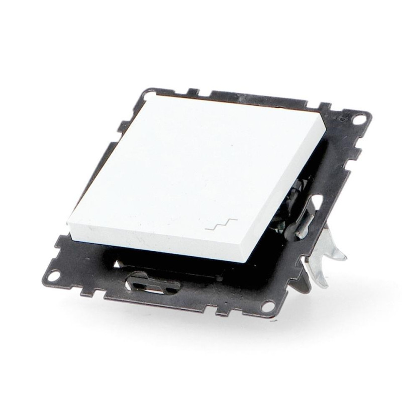 INTERRUPTOR CONMUTADO UNIVERSAL COLOR BLANCO 