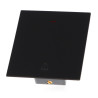 PULSADOR CON INDICADOR LUMINOSO UNIVERSAL NEGRO