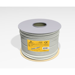 BOBINA CABLE LAN FTP CAT 6 FLEXIBLE 100m