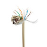 BOBINA CABLE LAN FTP CAT 6 FLEXIBLE 100m