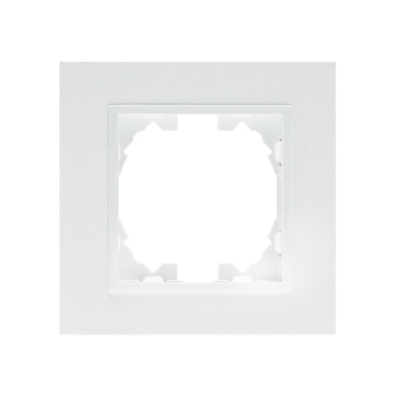 MARCO UNIVERSAL PARA SERIE PJ EN COLOR BLANCO