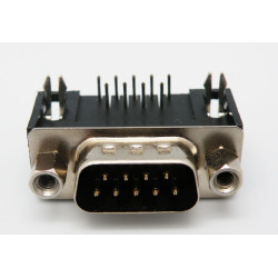 CONECTOR SUB-D MACHO 9 PINES CHASIS PCB 7 2MM