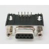 CONECTOR SUB-D HEMBRA 9 PINES CHASIS PCB 9 4MM