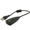 TARJETA DE SONIDO EXTERNA 7 1 USB A 2xJACK 3 5MM