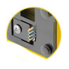 CRIMPADORA CONECTORES RJ11  RJ12  RJ45 Y PASANTES