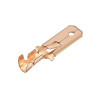 TERMINAL PALA CON RETEN MACHO 6X3X0 8MM PACK 10 UN