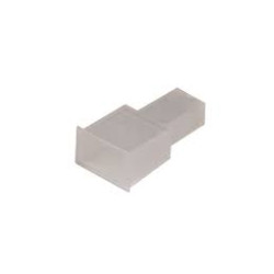 FUNDA FASTON MACHO LENGUETA 6 35 TRANSPARENTE 20U 