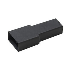 FUNDA FASTON HEMBRA 6 35mm NEGRA PACK DE 20