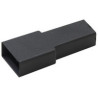 FUNDA FASTON HEMBRA 6 35mm NEGRA PACK DE 20