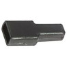 FUNDA FASTON HEMBRA 6 35mm NEGRA PACK DE 20