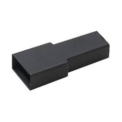 FUNDA FASTON HEMBRA 6 35mm NEGRA PACK DE 20