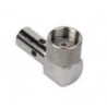 CONECTOR DV ACODADO PARA CABLE RG58
