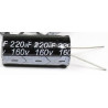 CONDENSADOR ELECTROLITICO 220UF 160V 105ºPACK 10 U