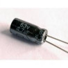 CONDENSADOR 4 7MF 63V 105º ELECT  PACK DE 10 UNIDA