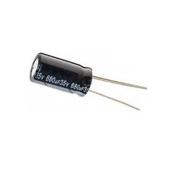 CONDENSADOR 680 MF 35 V 105º PACK 10 UNIDADES