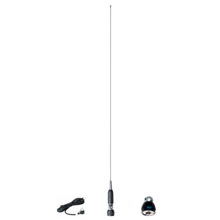 ANTENA CB  27 MHZ  JETFON TURBO 1000 CON BASE   4M