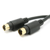CABLE S-VHS MACHO-MACHO 1 5m NEGRO