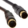 CABLE S-VHS MACHO-MACHO 1 5m NEGRO