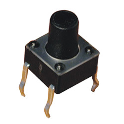 PULSADOR TACTO 6X6MM 4 PATAS PACK 5 UNIDADES