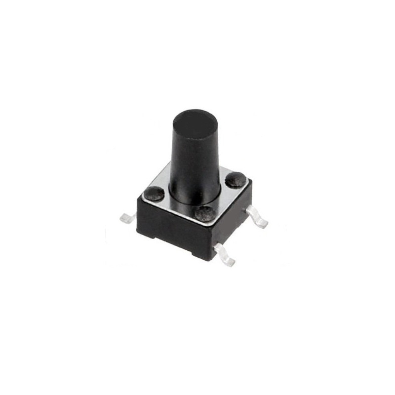 PULSADOR TACTO 6X6MM PACK DE 5 UNIDADES