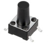 PULSADOR TACTO 6X6MM PACK DE 5 UNIDADES
