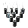 CONDENSADOR 22 MF 63 V 105º 5X11 ELEC  PACK 10 UNI