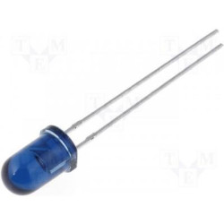 DIODO LED 5MM 3V AZUL PACK DE 10 UNIDADES
