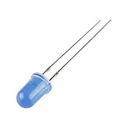 DIODO LED 5MM 3V AZUL PACK DE 10 UNIDADES