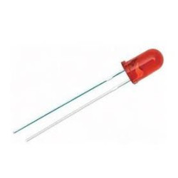 DIODO LED 5MM 3V ROJO PACK DE 10 UNIDADES