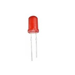 DIODO LED 5MM 3V ROJO PACK DE 10 UNIDADES
