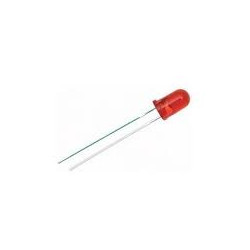 DIODO LED 5MM 3V ROJO PACK DE 10 UNIDADES