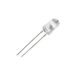 DIODO LED 5MM 3V BLANCO PACK 10 UNIDADES