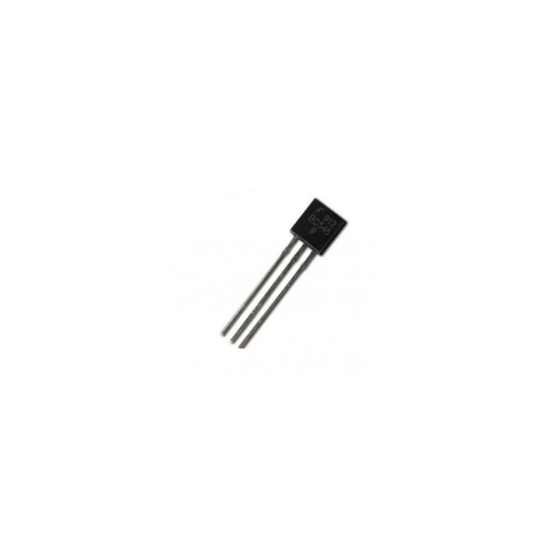 TRANSISTOR BC548C NPN ENCAPSULADO TO92 PACK 5 UNID