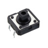 PULSADOR TACTO SPST N O  12x12mm PACK 5 UNIDADES