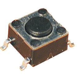 PULSADOR TACTO 6X6MM PACK DE 5 UNIDADES