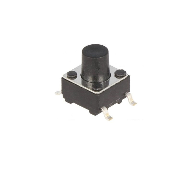 PULSADOR TACTO 6X6MM PACK DE 5 UNIDADES