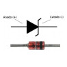 DIODO ZENER 6 2V 1/2W  1N5234  PACK DE 5 UNIDADES