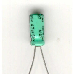 CONDENSADOR  47/35V 105º ELECTROLITICO PACK DE 10 