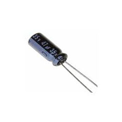 CONDENSADOR  47/35V 105º ELECTROLITICO PACK DE 10 