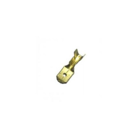 TERMINAL FASTON LENGUETA MACHO 6 35X0 8mm 10 UNI 