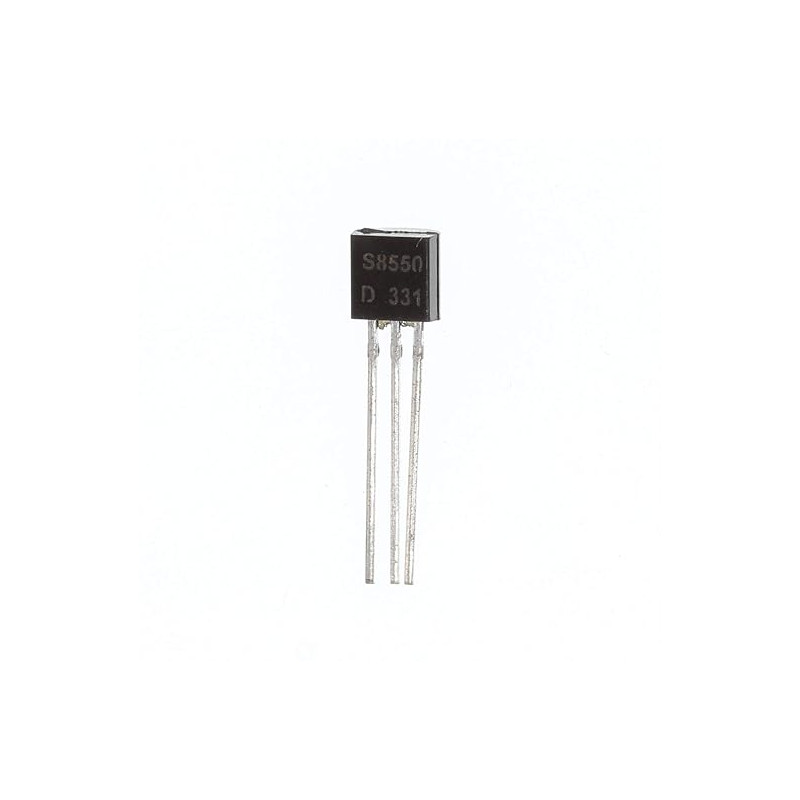 TRANSISTOR S8550 PNP ENCAPSULADO TO92 PACK 10 UNID