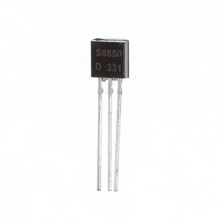 TRANSISTOR S8550 PNP ENCAPSULADO TO92 PACK 10 UNID