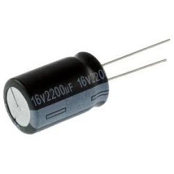 CONDENSADOR 2200 MF 16V 105º ELECT  10 UNIDADES