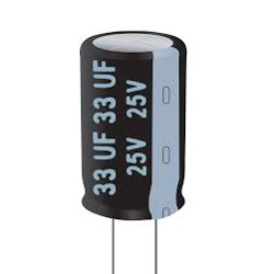 CONDENSADOR 33MF 25V 105º PACK 10 UNIDADES