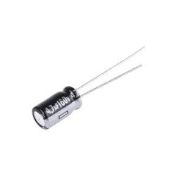 CONDENSADOR 47/160V 105º ELECT  PAC 10 UNIDADES